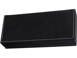 Estuche Negro Multifuncional Para Oficina Elegante