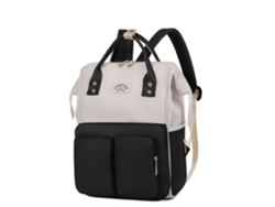 Mochila para pañales de bebé, bolsa de viaje grande, esencial para recién nacidos, negra, Hexinyigjly