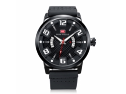 Reloj Hombre Metal Impermeable Moda Pulsera Ajustable Mini Focus