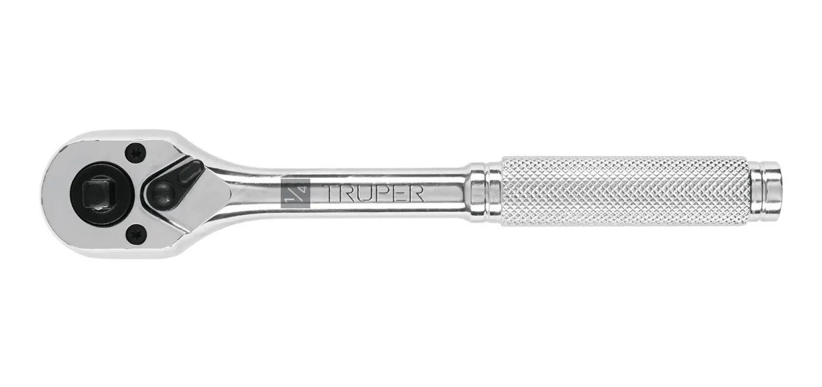 Trinquete doble, cuadrado de 1/4 y 3/8, Truper, 13419vayotoy