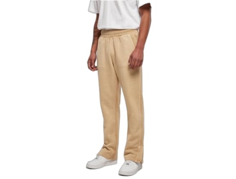 Pantalones de Chándal para Hombre de Running URBAN CLASSICS (L - Algodón - Beige)