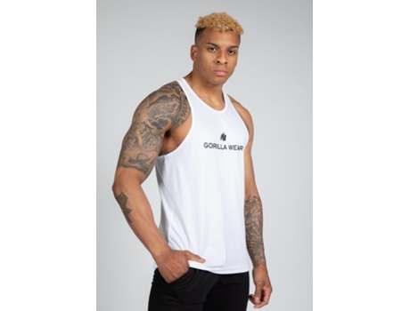 Tank Top Carter Stretch GORILLA WEAR (Blanco - Xxl)