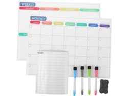 Tablero Magnético Planificador Semanal Con Pegatinas De Tiempo Para Cocina Y Pizarra.
