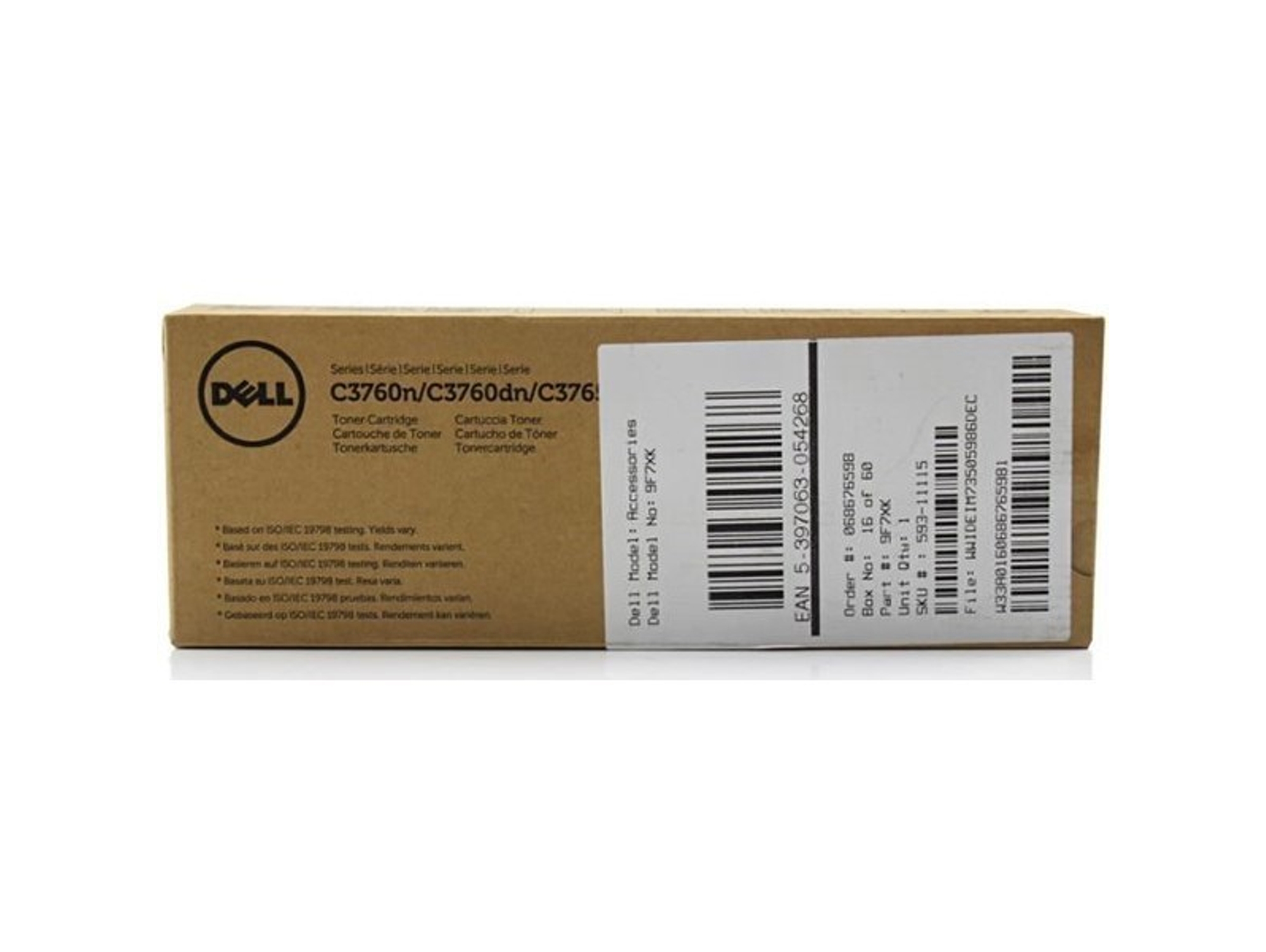 Tóner DELL 593-11118 - 84JJX (9FY32) Cian