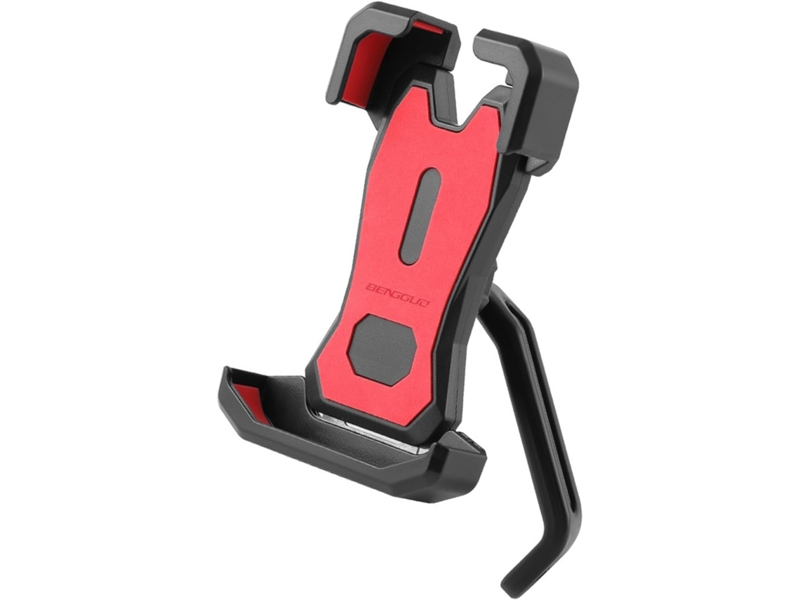 Soporte Para Manillar De Motocicleta: Giratorio 360 Grados Para Teléfono Móvil, Scooter Y Bicicleta.