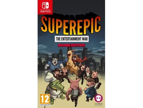 Juego SuperEpic The Entertainment War Badge Edition Nintendo Switch