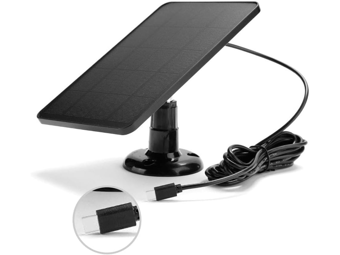 Painel Solar Para Flash De Câmera, Carregador Solar Externo De 4w
