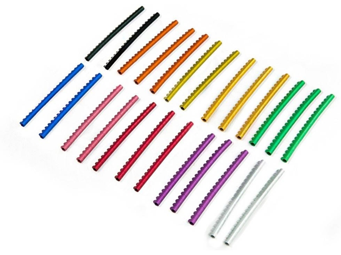 Anillo para Canarios ORNIEX (Multicolor - 3mm - Aluminio - 20 Un)