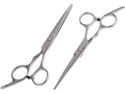 Tijeras De Coiffure 2pcs Pour Coupe Cabello Profesionals Faciles A Transporter En Acero