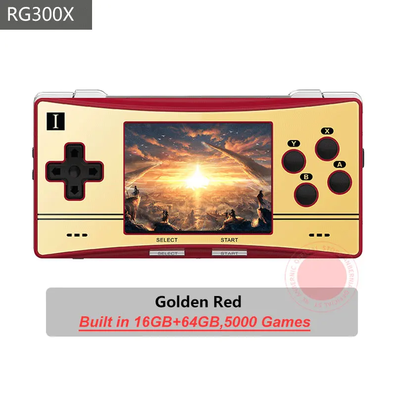 Solo La Máquinagolden Red 64gconsola De Juegos Rg300x Para Juegos Con Salida Hd Integrada Y 5000 Juegos