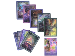 Baralho De Tarô De Festa Em Casa: Adivinhação Misteriosa Com 50 Cartas Holográficas