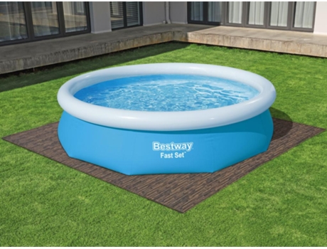 Piscina Hinchable BESTWAY (50 x 500.4 - Plástico - Marrón)