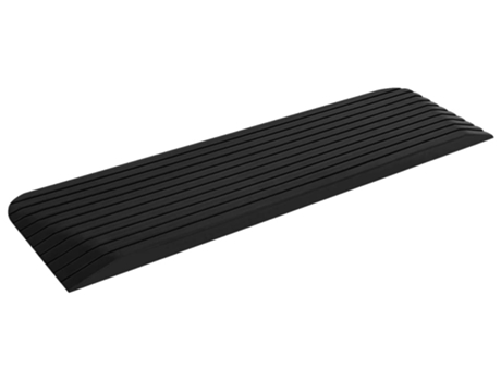 vidaXL Rampa de umbral goma 110x32x3,8 cm