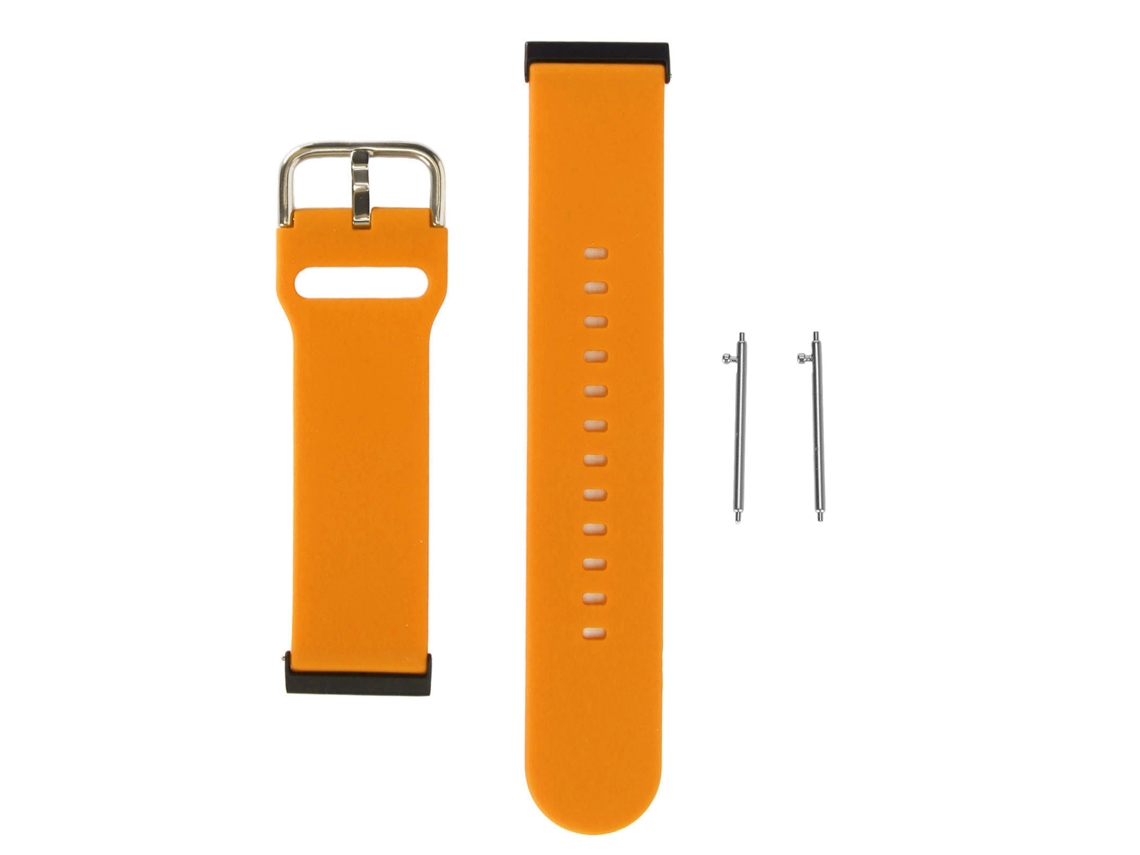 Correa De Silicona Ajustable Para Suunto 7, Spartan Hr Baro Y D5i (naranja)