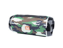 Altavoz inalámbrico portátil Estéreo s/ Fio BT Speakers SAMPHONE ELETRÓNICO TG116 Verde Camuflaje