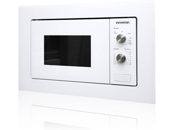 Microondas Integrable INFINITON IMW-WHITE1720 (20 L - Con grill - Blanco)