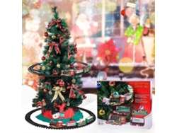 Set De Tren De Navidad Con Sonidos Y Luces Tren Eléctrico Juguete Tren Mini Para Decoración Navideña Y Hogar
