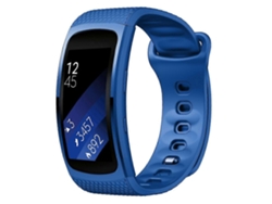 Correa de silicona para Samsung Gear Fit2 SM-R360, tamaño de la correa: 126-175 mm (azul)