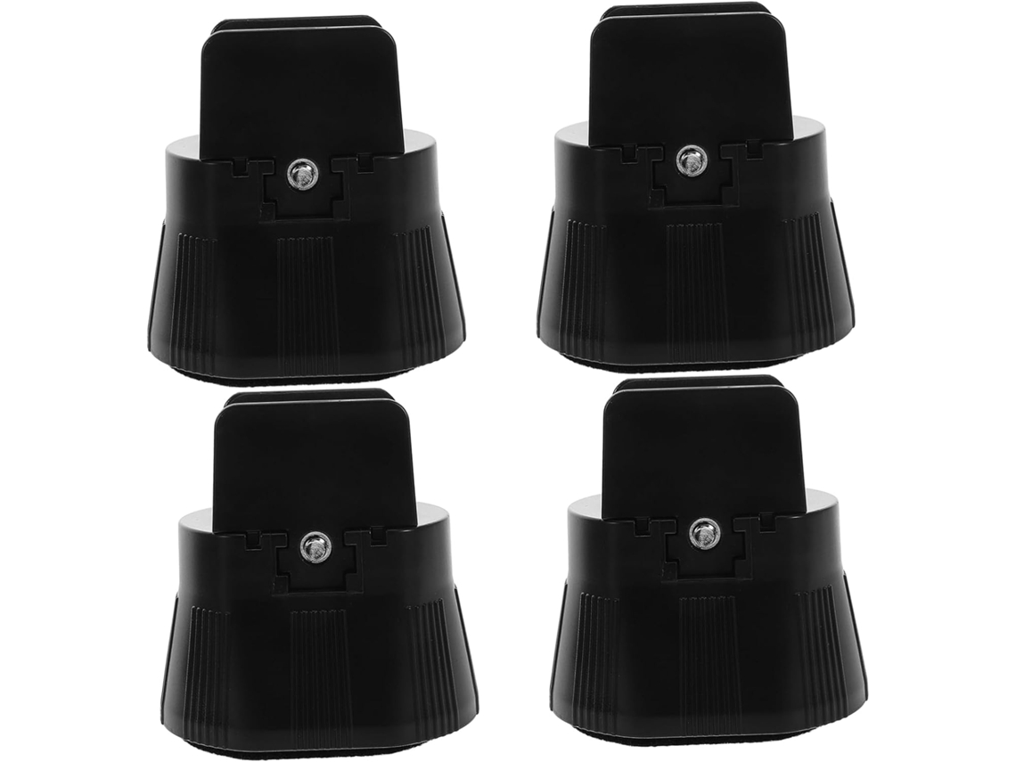 Juego De 4 Piezas De Elevadores De Cama Universales Sin Plástico Para Sofás, Mesas Y