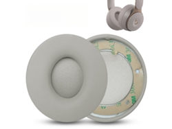Almohadillas de esponja para Beats Solo Pro (1 par, gris)