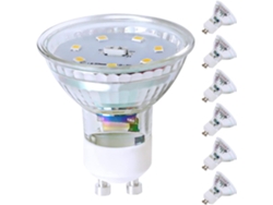 Zmh Bombilla Led 5w Lámpara De Bajo Consumo Ángulo De Haz 110° Foco Reflector Bombilla