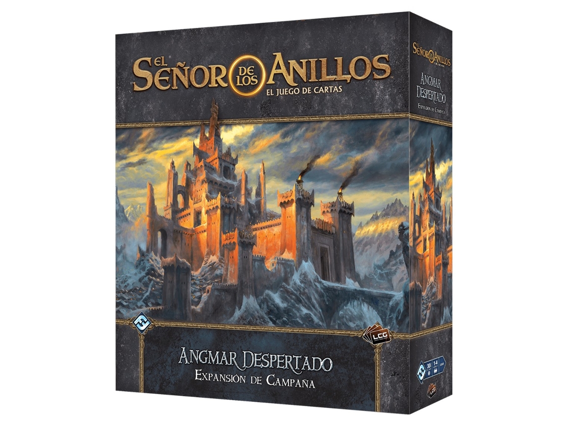 El Señor de los Anillos Juego de Mesa Angmar Awakened Juego de Cartas Expansión de Campaña Edades Recomendadas 14 Juegos