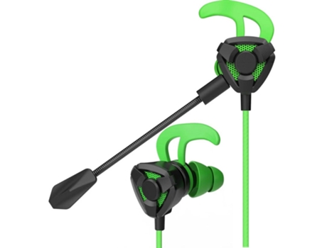 Auriculares con cable verde SLOWMOOSE G9