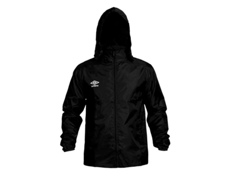 Abrigo para Hombre UMBRO Speed Negro para Fútbol (14 Años)