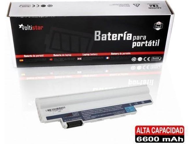 Batería VOLTISTAR 6600 Mah Acer Aspire One D255 D260 D255E D260E Aod255 Aod260 522