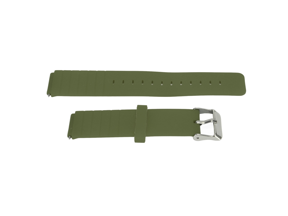 Pulsera De Silicona Ajustable De Repuesto Con Cierre Rápido Para T1 Green Od