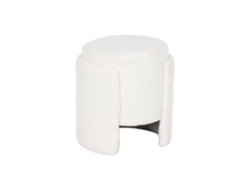 Reposapiés de poliéster MDF con forro de lana ALEXANDRA HOUSE LIVING (41x40x43cm)