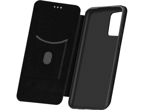 Carcasa Samsung Galaxy A72 AVIZAR Cartera Carbono Negro