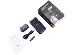 Afeitadora Eléctrica Recargable Y Práctica Para Barba - Textura Ideal Para Viajes Que Facilita El Afeitado.