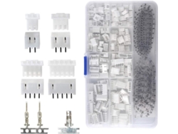 MEOIRUERY Kit de Cable JST-XHP 18-26 AWG 2,54mm 560pcs Conector Hembra Macho PH 2/3/4/5 Pines