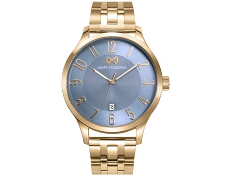 Reloj MARK MADDOX Hombre (Acero - Dorado)
