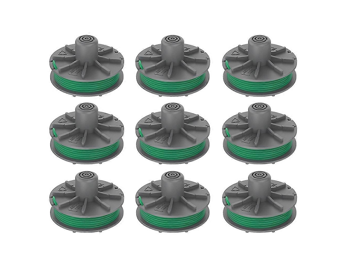 Y5q 9pcs 5309-20 Carrete De Repuesto Para Gardena Powercut Plus 650 H9o 30 Art.9811 Cable Para Cortacésped