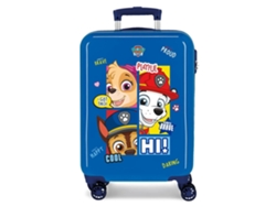 Maleta de Viaje NICKELODEON La Patrulla Canina Be Happy (Cabina - 34 L - Azul)