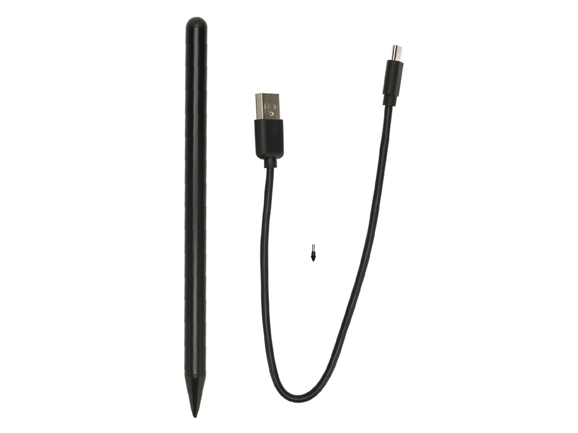 Lápiz óptico magnético para tabletas iOS 10, 9, 8, 7, 6, Mini, 6, 5, Air, 5, 4, 3 y Pro, negro y dorado claro.