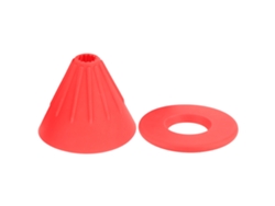 2026 Store-filtro De Café Reutilizable De Resina De Silicona, Colador Para Cafetera, Accesorio Para Hogar Y Exterior Rojo
