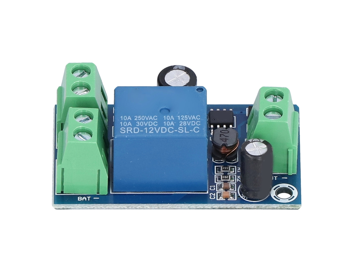 Módulo Controlador De Batería Dc 12v A 48v Interruptor De Emergencia Automático Placa De Protección Apagado