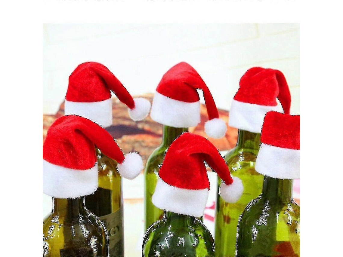Bolsa porta cubiertos navideña de Papá Noel con bolsillo para tenedor y cuchara Nostalgia88