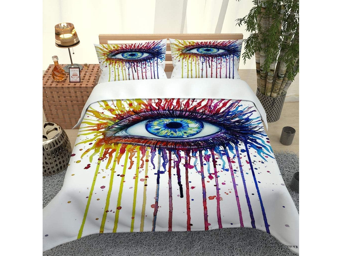 Funda Nórdica Microfibra Niños Piezas Juego Ropa Cama Almohada Funda 140x200cm 140 X 200 Cm 65