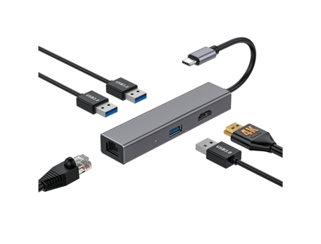 Hub COOLBOX Coo-dock-04 (USB-C)