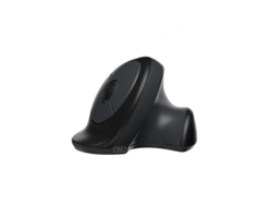 YIZHOOD 2.4G DPI Vertical Pequeño Ergonómico Recargable Silencioso Ajustable Ratón de Oficina para Ipad PC Teléfono Negro