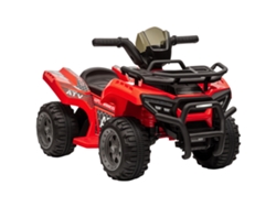 Coche Eléctrico Infantil De 6v, 2 Km/h, Con Mando A Distancia, 70x42x45 Cm, Rojo.