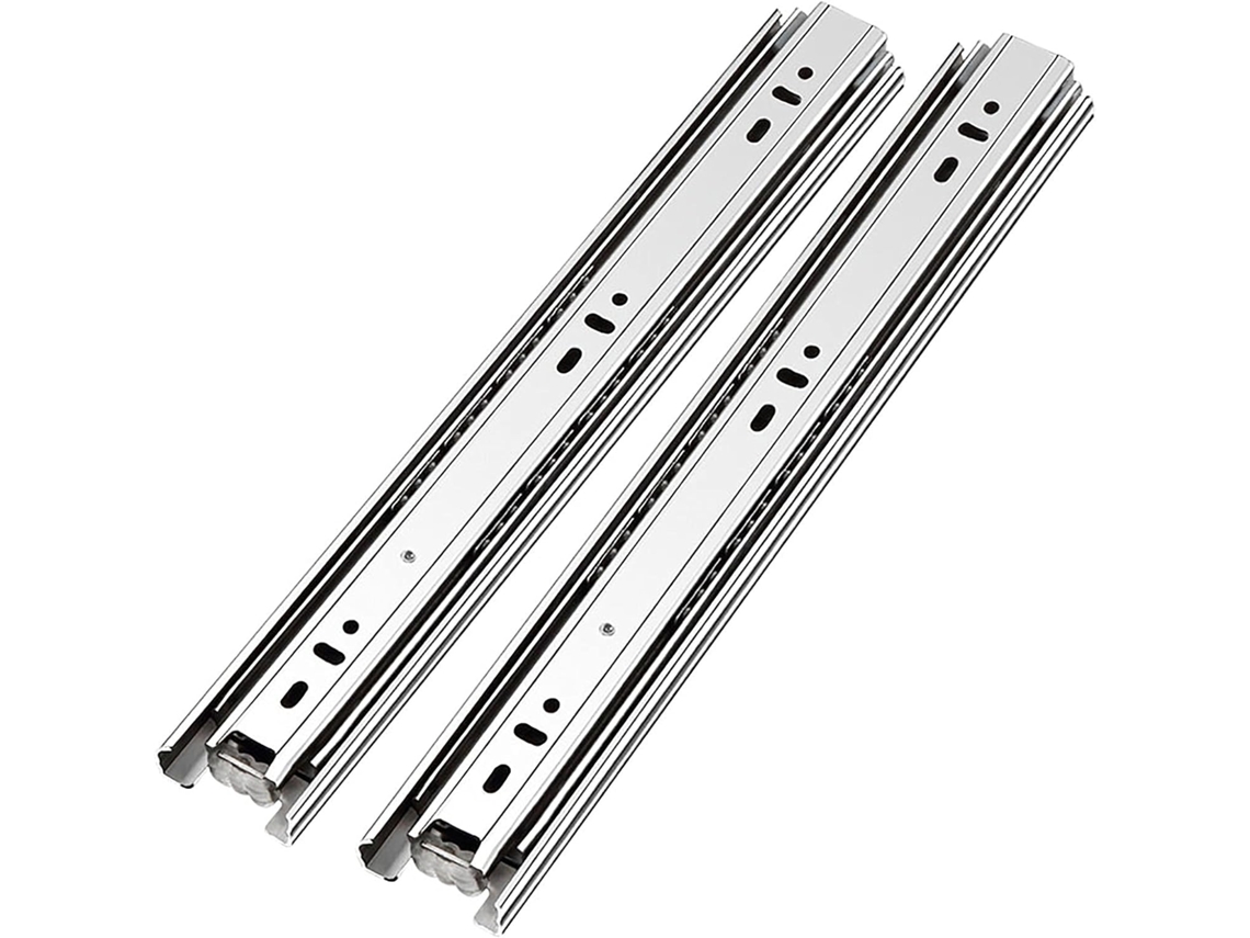 Guías Para Cajones De Alta 250 Mm 500 Mm, Suave. Producto De Alta Calidad Para Uso Residencial Y Comercial