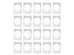 20 toallas de papel desechables gruesas, absorbentes y comprimidas para el rostro, ideales para el hogar y los viajes.