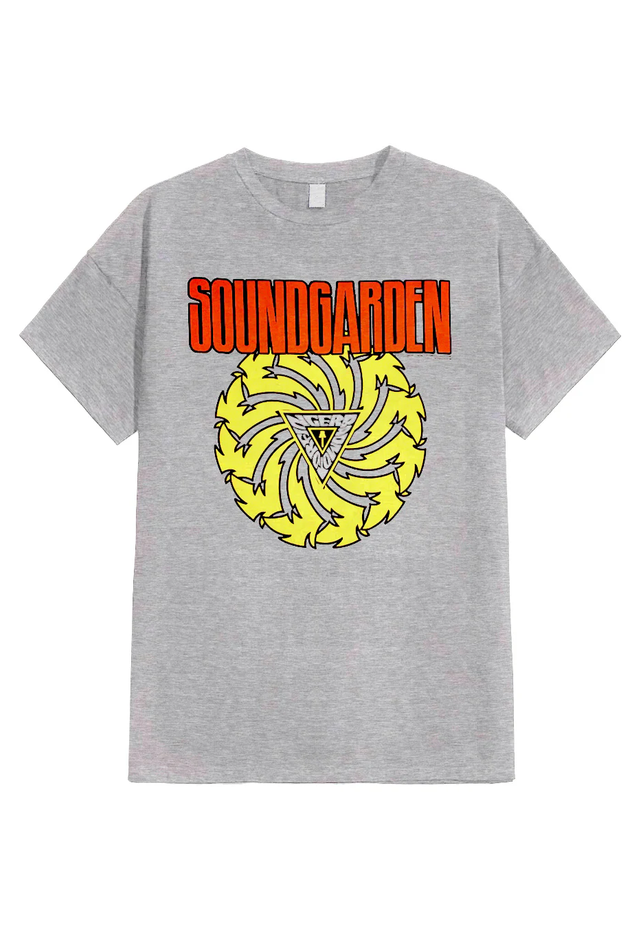 Size:xxl Rockinstone Soundgarden - Badmotorfinger V.1 Grey - T-shirt Unisex Adults