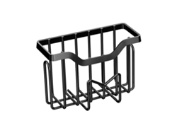 Organizador de fregadero 2 en 1, soporte para esponja de acero inoxidable, sin perforación NEVEANCE
