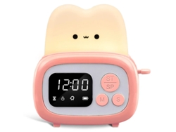 Reloj Temporizador Luz Nocturna Portátil Yizhood Led Para Niños Rojo